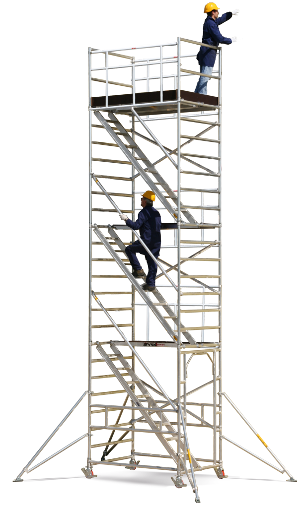 Andamio de aluminio Torre móvil TEMPO CONFORT SAFE